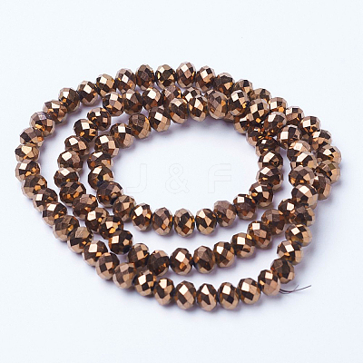 Electroplate Transparent Glass Beads Strands LS-EGLA-A034-T2mm-UA04-1