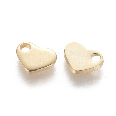 201 Stainless Steel Charms STAS-L233-050G-1