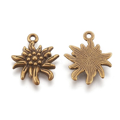 Tibetan Style Alloy Pendants X-TIBEP-A113357-AB-FF-1