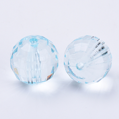 Transparent Acrylic Beads LS-TACR-Q254-8mm-V38-1
