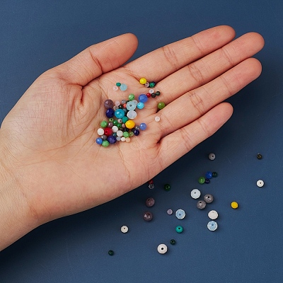 3 Style Faceted Glass Beads Strands GLAA-YW0001-27-1