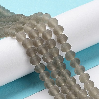 Transparent Glass Beads Strands X1-EGLA-A034-T4mm-MD16-1