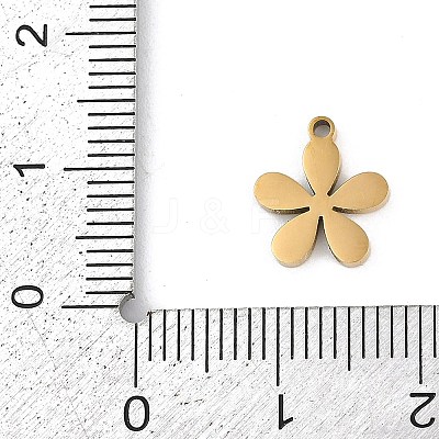 304 Stainless Steel Enamel Charms STAS-I325-102A-G-1