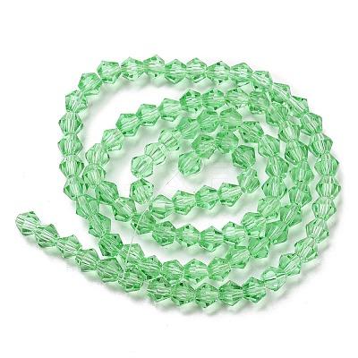 Transparent Glass Beads Strands GLAA-F029-2mm-24-1