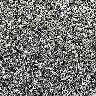 Electroplate Glass Seed Beads SEED-H003-10E-1