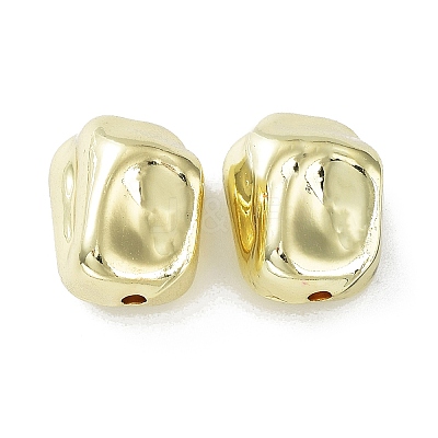 Rack Plating Alloy Beads PALLOY-Q458-19G-1