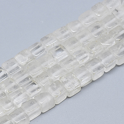 Natural Quartz Crystal Beads Strands G-S357-G25-1