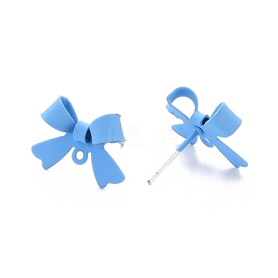 Alloy Stud Earring Findings LS-EJEW-J102-08A-1