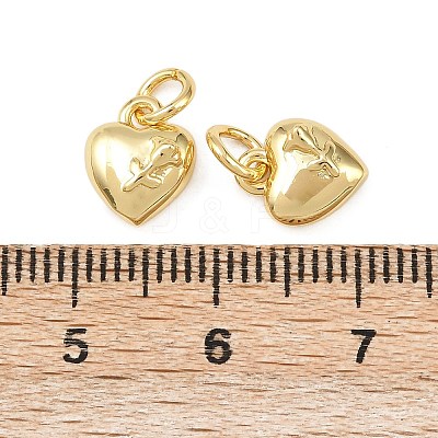 Brass Charms KK-Z132-19G-1