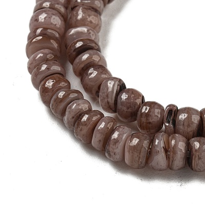Dyed Natural Freshwater Shell Beads Strands X1-BSHE-G039-07I-1