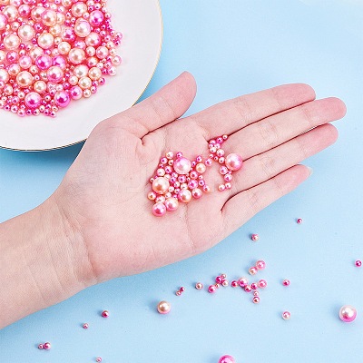 Imitation Pearl Acrylic Beads OACR-PH0001-06-1