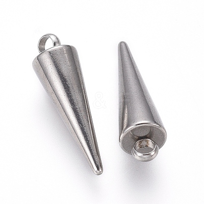 Tarnish Resistant 304 Stainless Steel Pendants STAS-G214-47P-01-1
