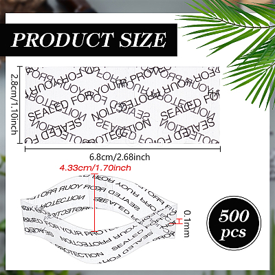Plastic Heat Shrink Film AJEW-WH0410-115-1