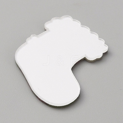 Christmas Acrylic Cabochons SACR-WH0011-05B-1