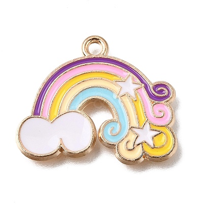 Alloy with Enamel Pendants AL-CBA9E11-05J-KCG-1