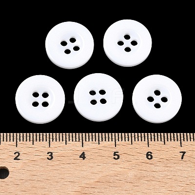 Resin Buttons RESI-D033-15mm-01-1