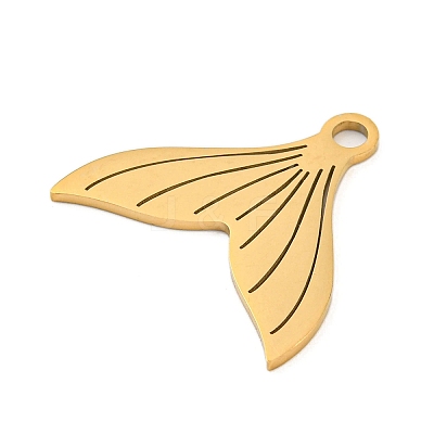 Ion Plating(IP) 304 Stainless Steel Pendants STAS-B056-10G-06-1