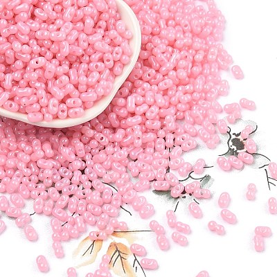 Baking Paint Glass Seed Beads SEED-L011-09A-26-1