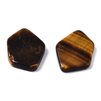 Natural Tiger Eye Cabochons G-S359-323C-1