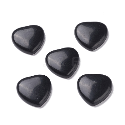 Natural Obsidian Cabochons G-P021-13-1