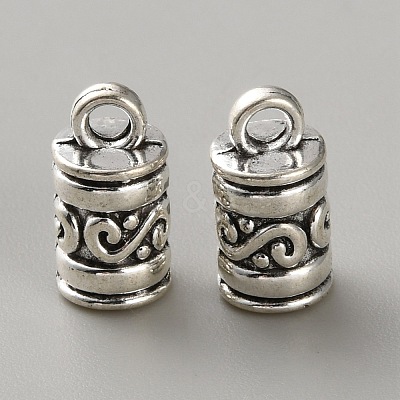 Tibetan Style Alloy Cord Ends FIND-WH20023-031AS-07-1