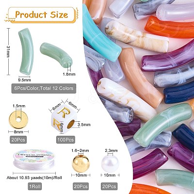 DIY Chunky Bracelet Making Kit DIY-SZ0008-83-1