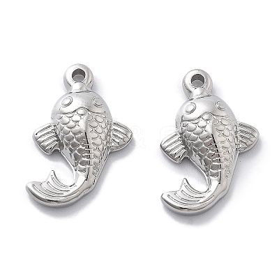 Anti-Tarnish 304 Stainless Steel Pendants STAS-R130-34P-1