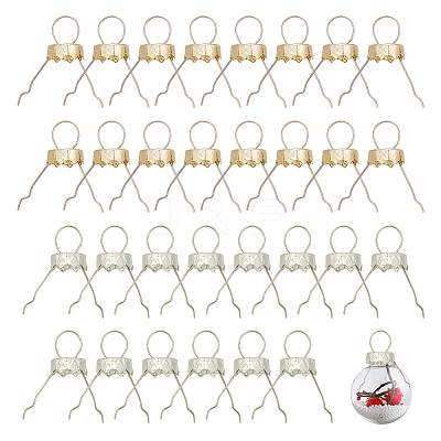 200Pcs 2 Colors Aluminum Round Ornament Cap FIND-AR0004-87A-1