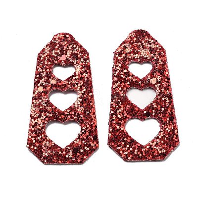 PU Leather Big Pendants FIND-R050-03H-1