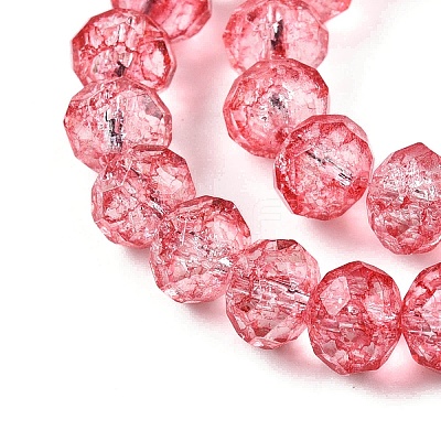Transparent Glass Beads Strands X-GLAA-T023-6mm-A13-1
