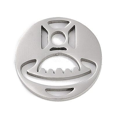 304 Stainless Steel Pendants STAS-R135-10P-1