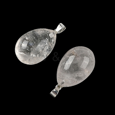 Natural Quartz Crystal Pendants GG-K002-08A-29-1