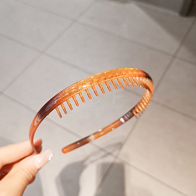 Plastic Hair Bands Combs PW-WG910FD-02-1