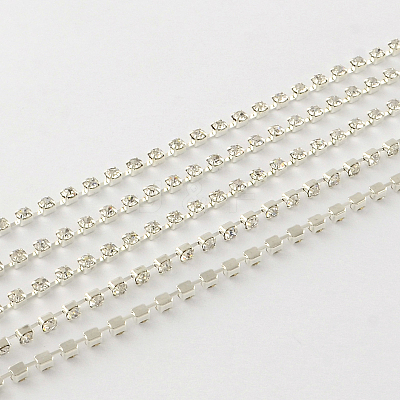 Brass Crystal Rhinestone Strass Chains CHC-R120-05-1