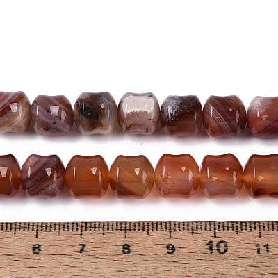 Natural Red Agate Beads Strands G-N353-06A-05-1