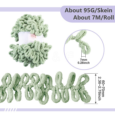 Polyester Bent Knitting Yarn OCOR-TADJ0001-06I-2-1