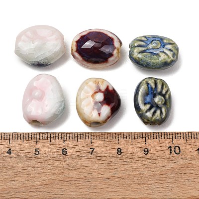 Vintage Handmade Porcelain Beads PR-CBAB68F-01-1