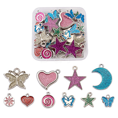CCB Plastic Pendants CCB-TA0001-03-1