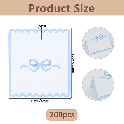 Paper Table Place Cards OFST-WH0004-156D-1