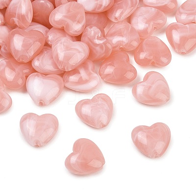 Two-tone Opaque Acrylic Beads AC-CBA8E7E-01J-1