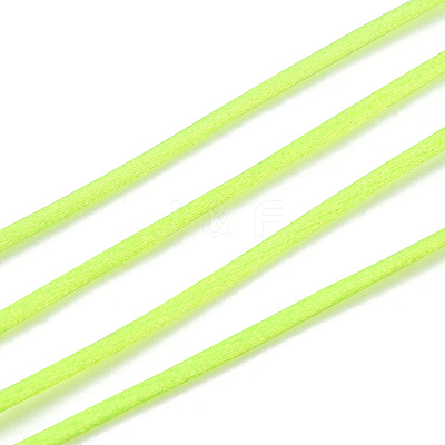 Nylon Satin Rattail Cord NWIR-R025-1.0mm-F228-1