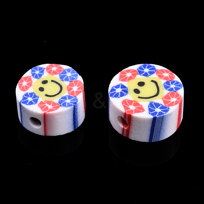 Handmade Polymer Clay Beads CLAY-T019-14H-1