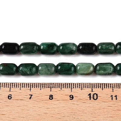 Natural Fuchsite Beads Strands G-G980-34B-1