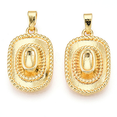 Brass Pendants KK-N254-244G-1