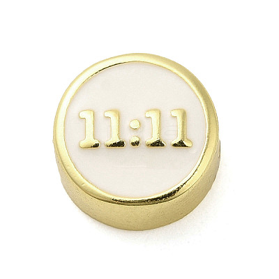 Rack Plating Brass Enamel Beads KK-Q784-37G-02-1