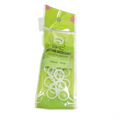 PE Plastic Locking Stitch Marker Rings DIY Knitting Tools Crochet Accessories PW22071309041-1
