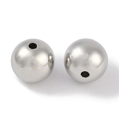 CCB Plastic Round Beads ALUM-U001-08C-07-1