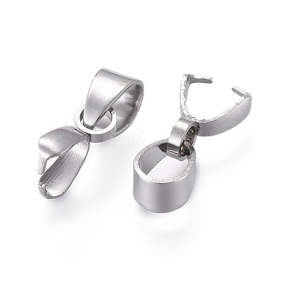 Tarnish Resistant 304 Stainless Steel Pinch Bails LS-X-STAS-K146-090-2.5x14-1