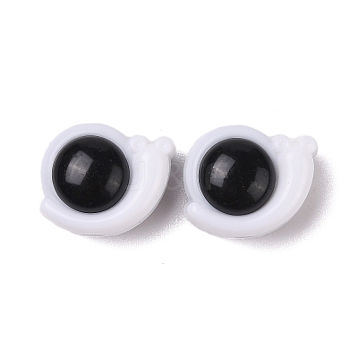 Two-tone Acrylic Beads OACR-U003-03-1