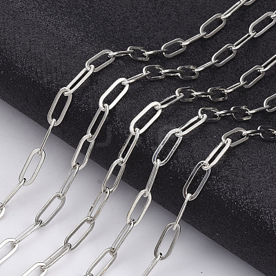 Brass Paperclip Chains X-CHC-S008-001B-P-1